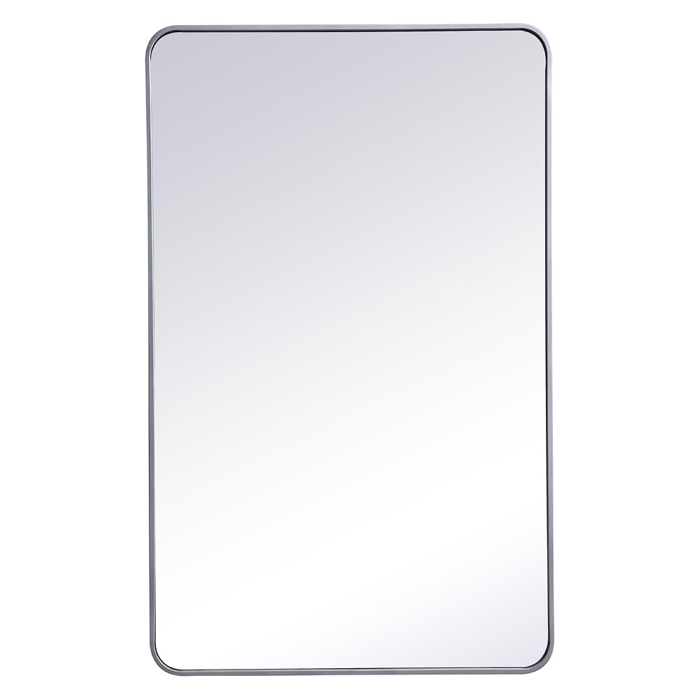 Elegant Wall Mirror - Silver, L 48" (MR803048S)