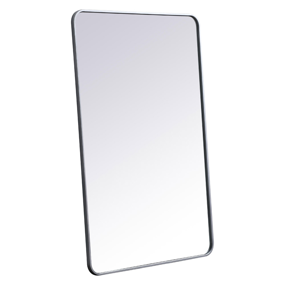 Elegant Wall Mirror - Silver, L 48" (MR803048S)