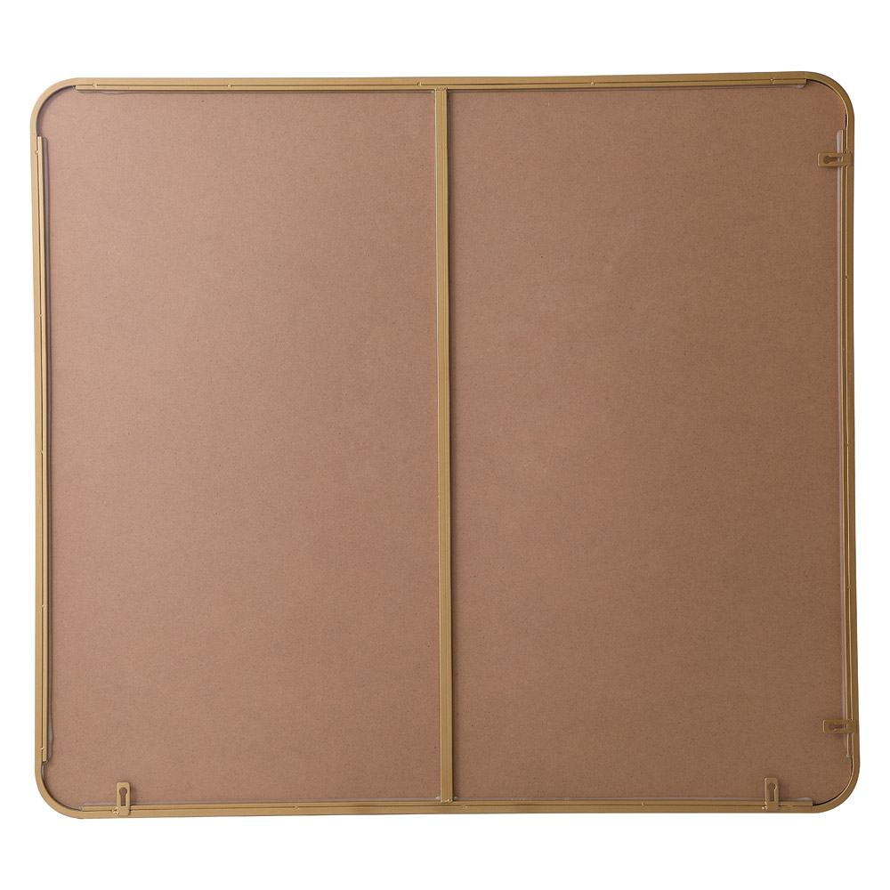 Elegant Wall Mirror - Brass, L 40" (MR803640BR)