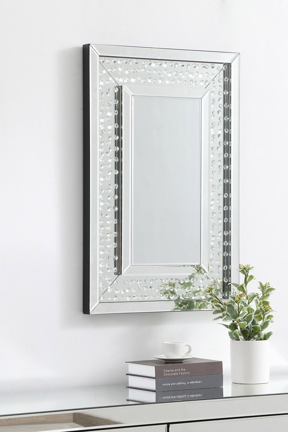 Elegant Wall Mirror - Clear, L 20" (MR912030)