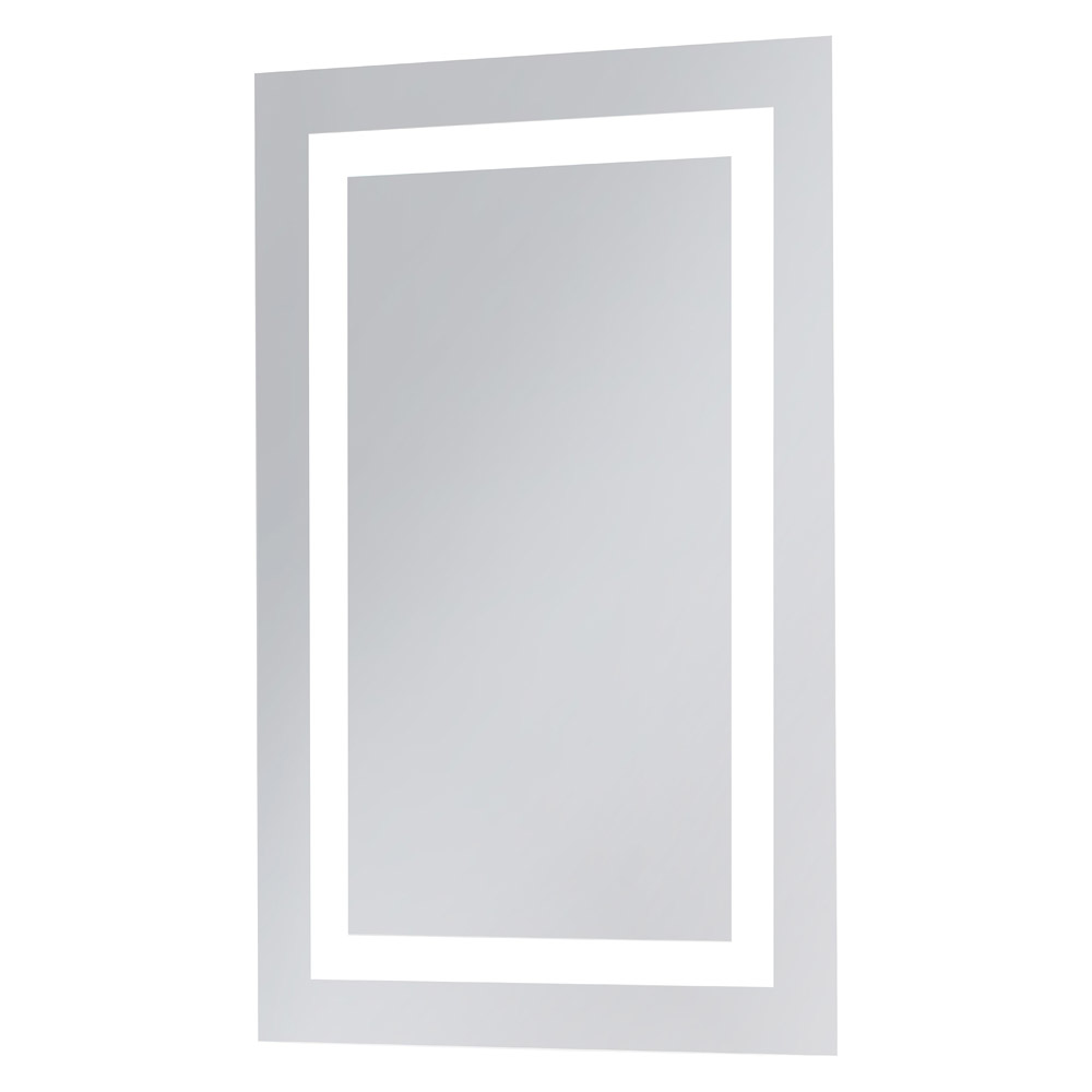 Elegant Wall Mirror - Clear/Cold White, D 20", H 30" (MRE-6001)
