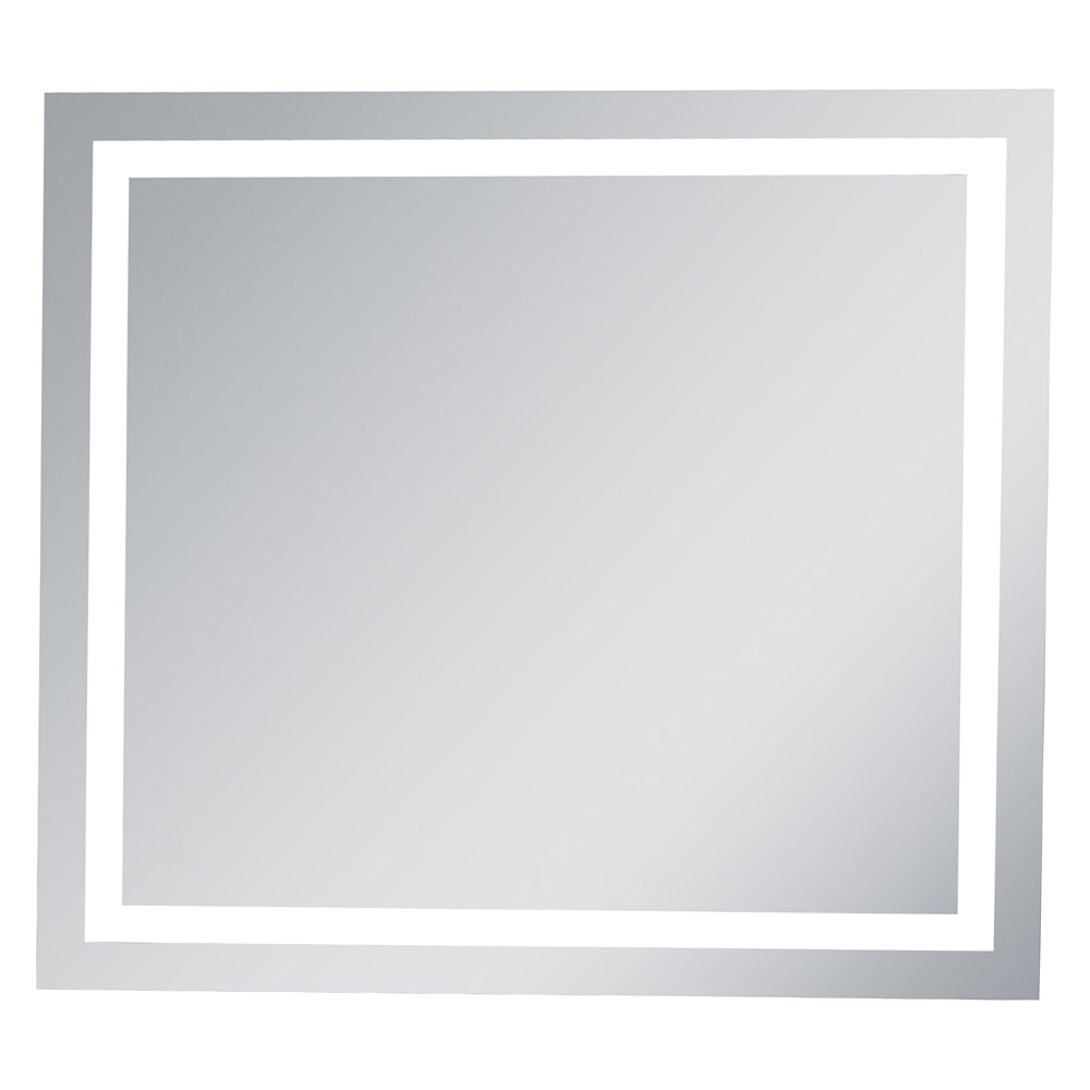 Elegant Wall Mirror - Clear, D 36", H 40" (MRE73640)