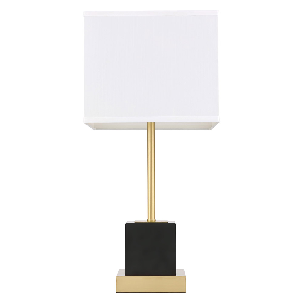 Elegant Lana 1 Light Table Lamp - Brushed Brass (TL3037BR)