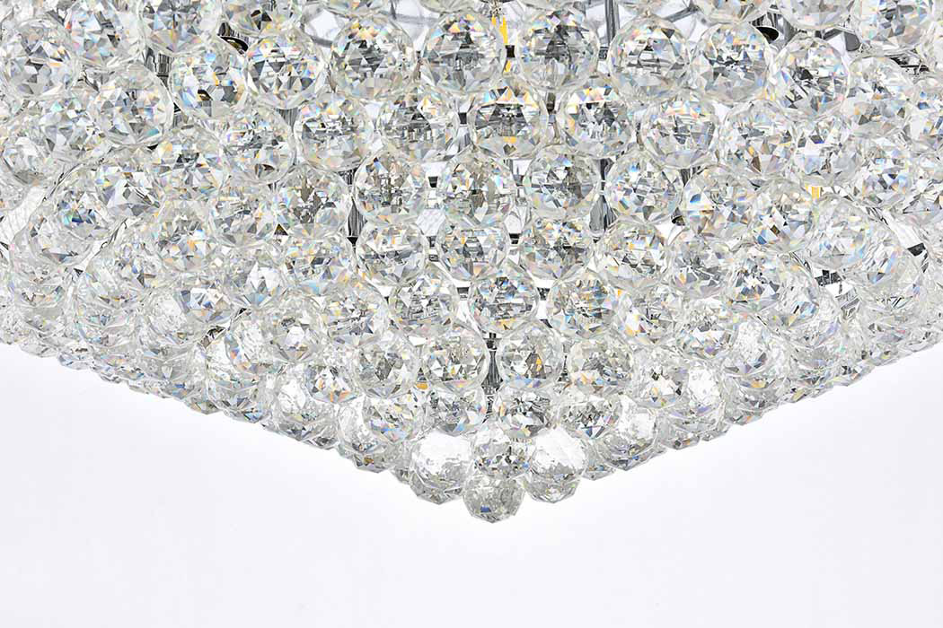 Elegant Flush Mount Light - Chrome, L 36" (V1800F36C-RC)