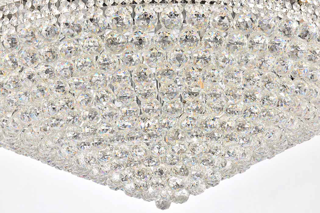 Elegant Flush Mount Light - Chrome, L 48" (V1800F48C-RC)