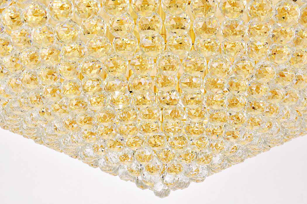 Elegant Flush Mount Light - Gold, L 48" (V1800F48G-RC)