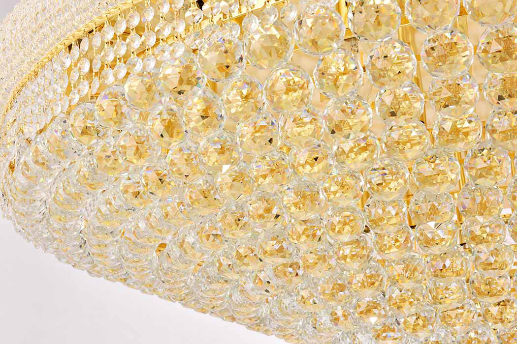 Elegant Flush Mount Light - Gold, L 48" (V1800F48G-RC)