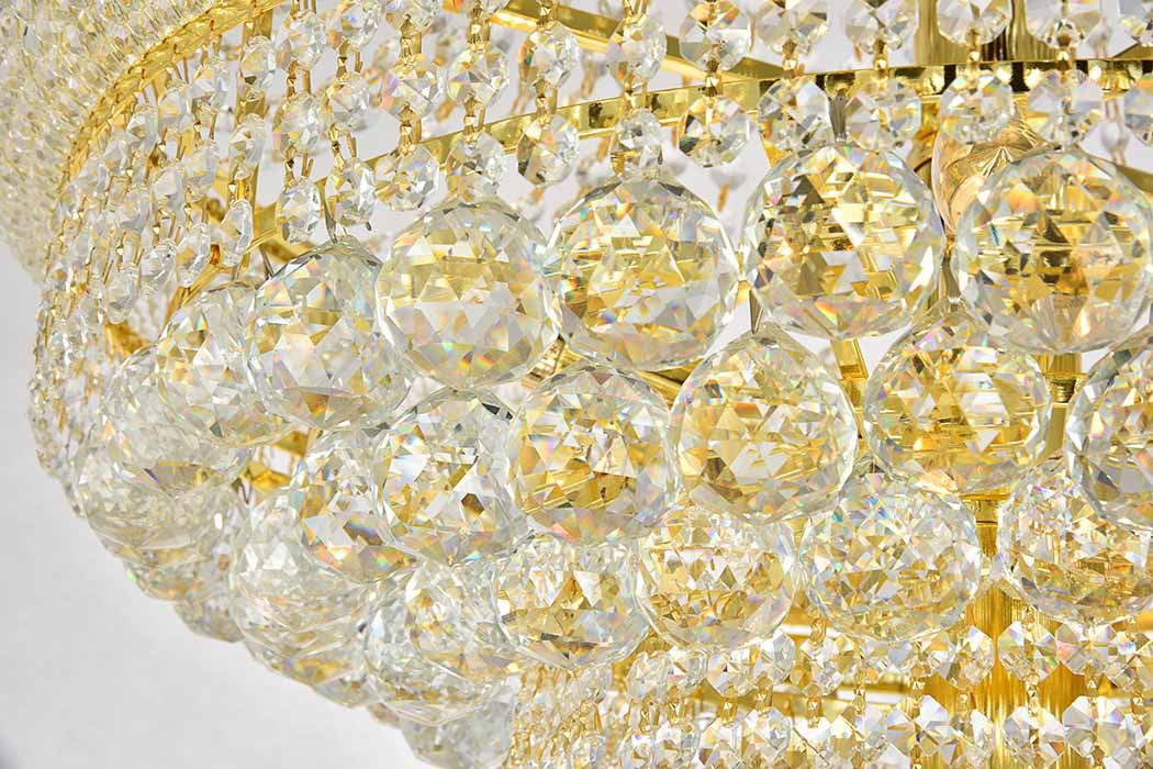 Elegant Chandelier - Gold, L 36" (V1800G36G-RC)