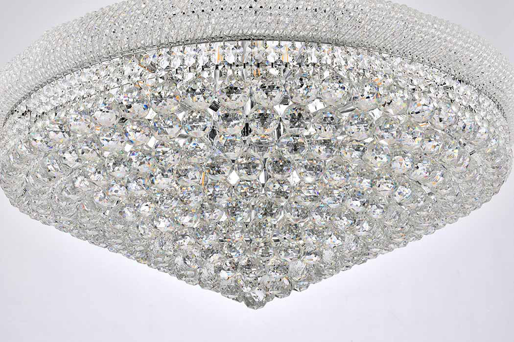 Elegant Chandelier - Chrome/RC, L 36" (V1800G36SC-RC)