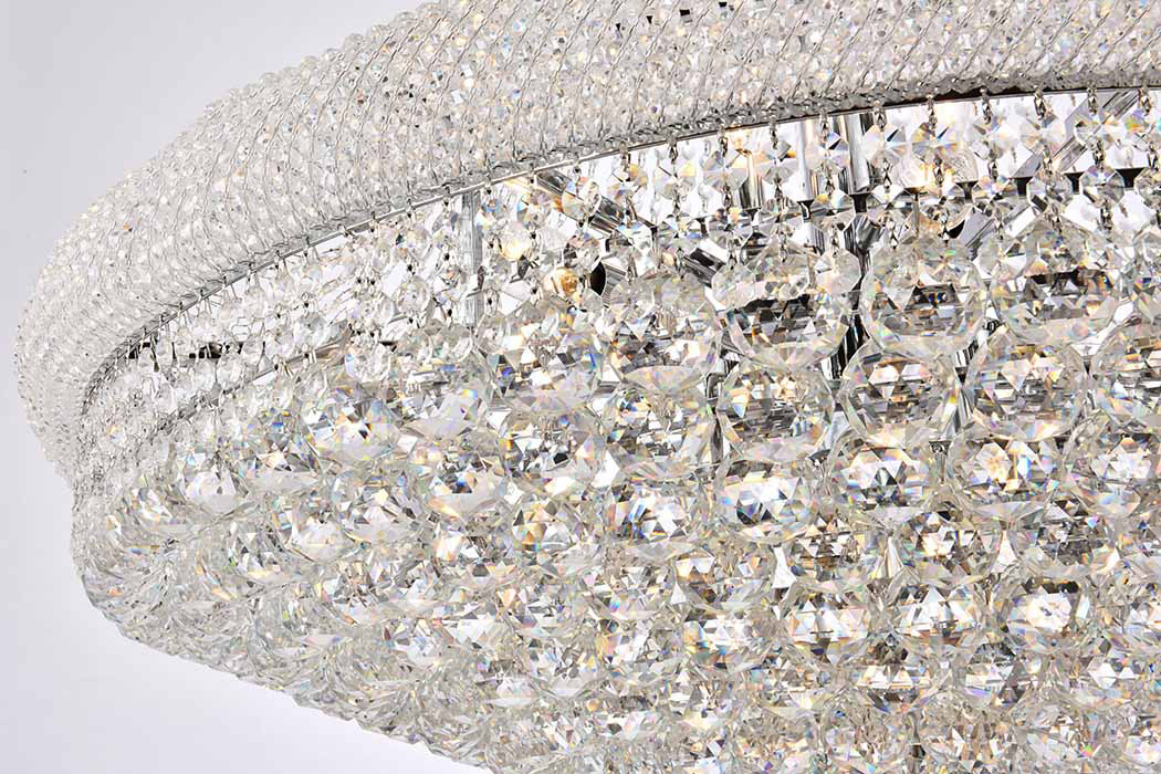 Elegant Chandelier - Chrome/RC, L 36" (V1800G36SC-RC)