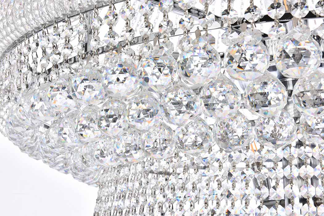 Elegant Chandelier - Chrome, L 54" (V1800G54C-RC)