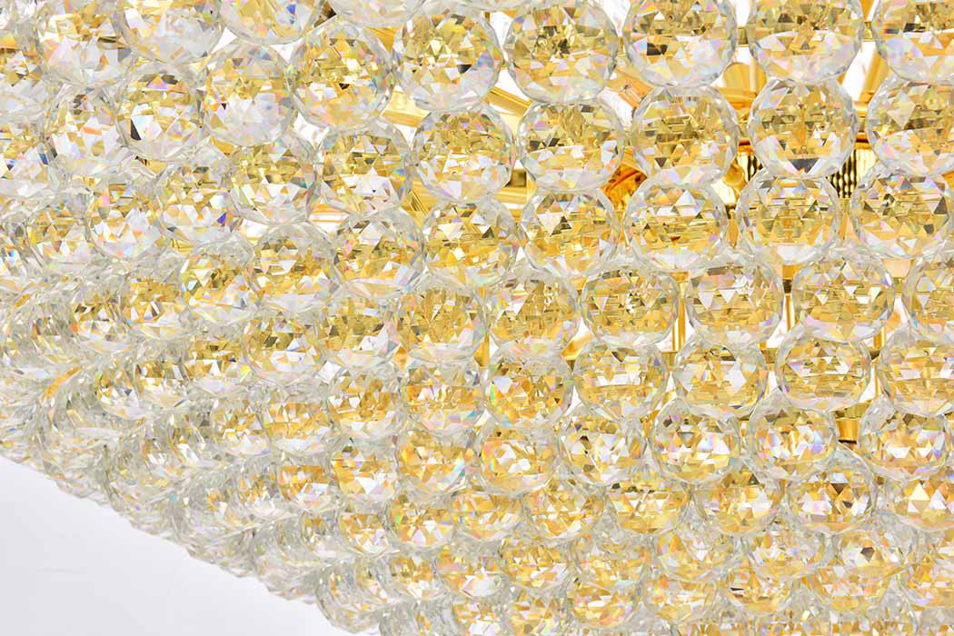 Elegant Chandelier - Gold, L 54" (V1800G54G-RC)