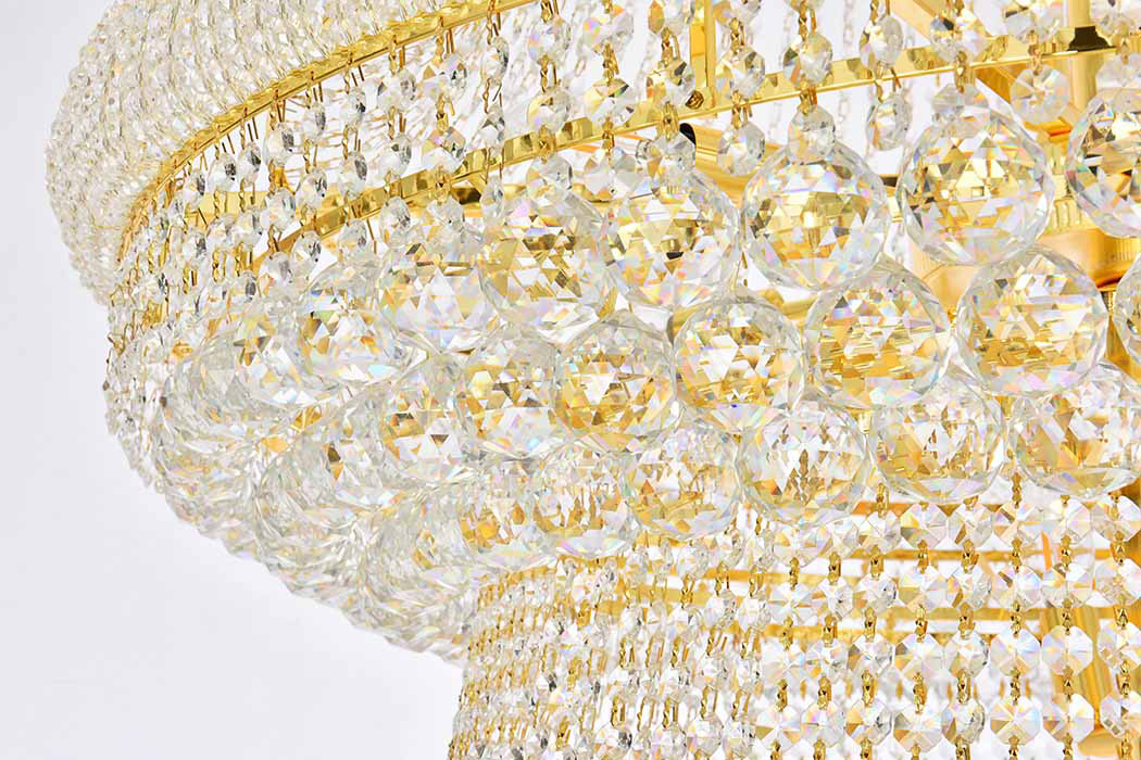 Elegant Chandelier - Gold, L 54" (V1800G54G-RC)