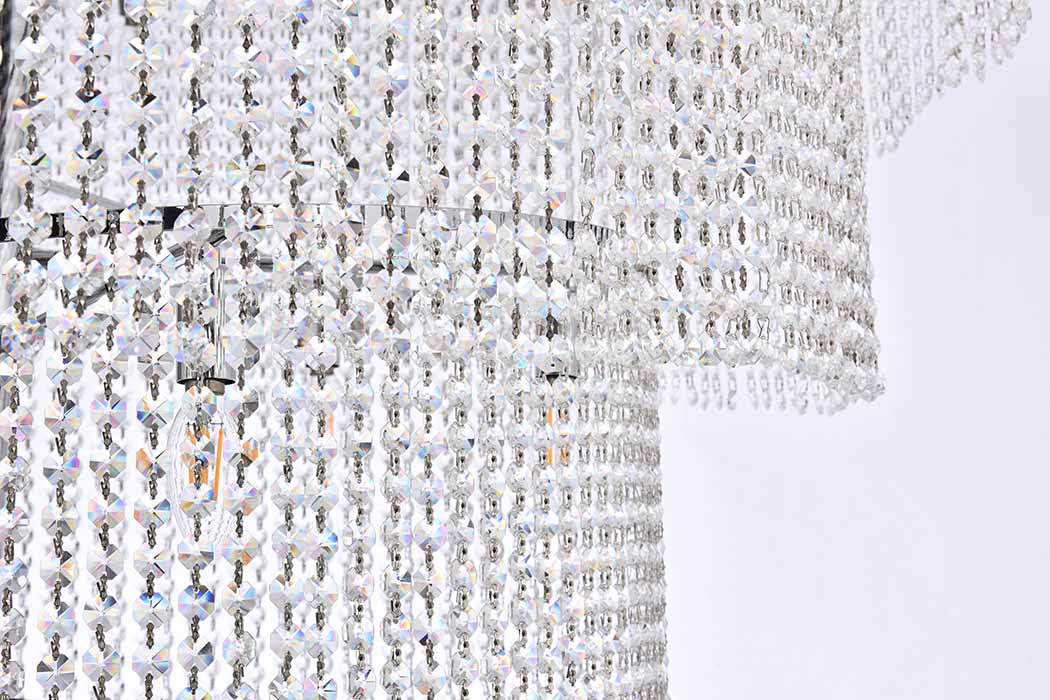 Elegant Pendant Light - Chrome/RC, L 48" (V1800SR48C-RC)