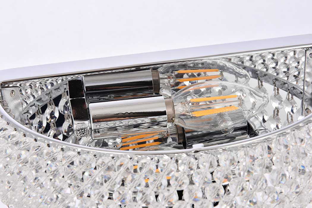 Elegant Wall Sconce - Chrome, H 6" (V1802W12C-RC)