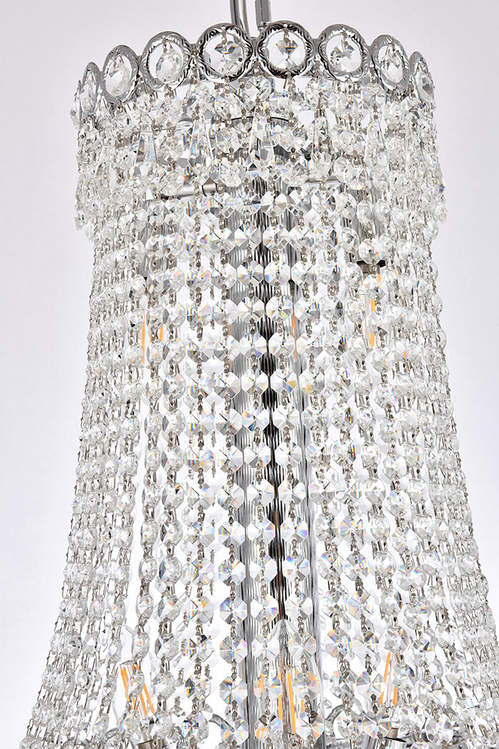 Elegant Chandelier - Chrome (V1900G30C-RC)