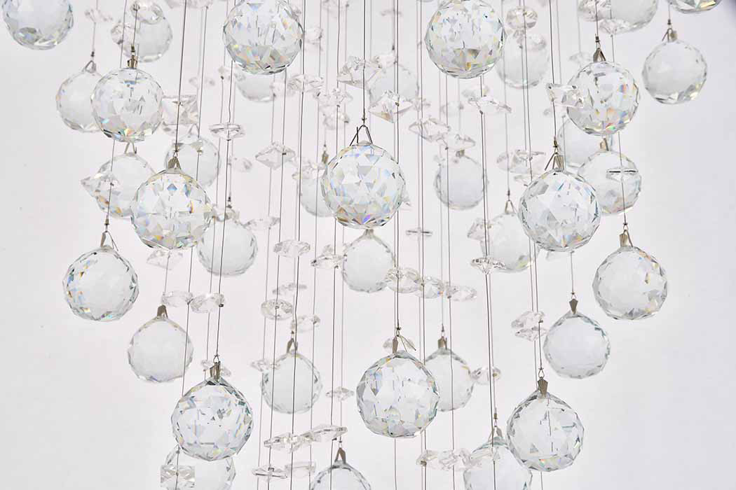 Elegant Pendant Light - Chrome, L 18" (V2006D18C-RC)