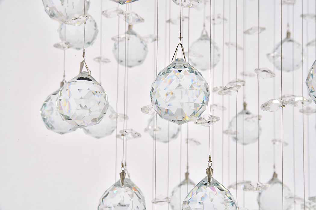 Elegant Pendant Light - Chrome, L 18" (V2006D18C-RC)