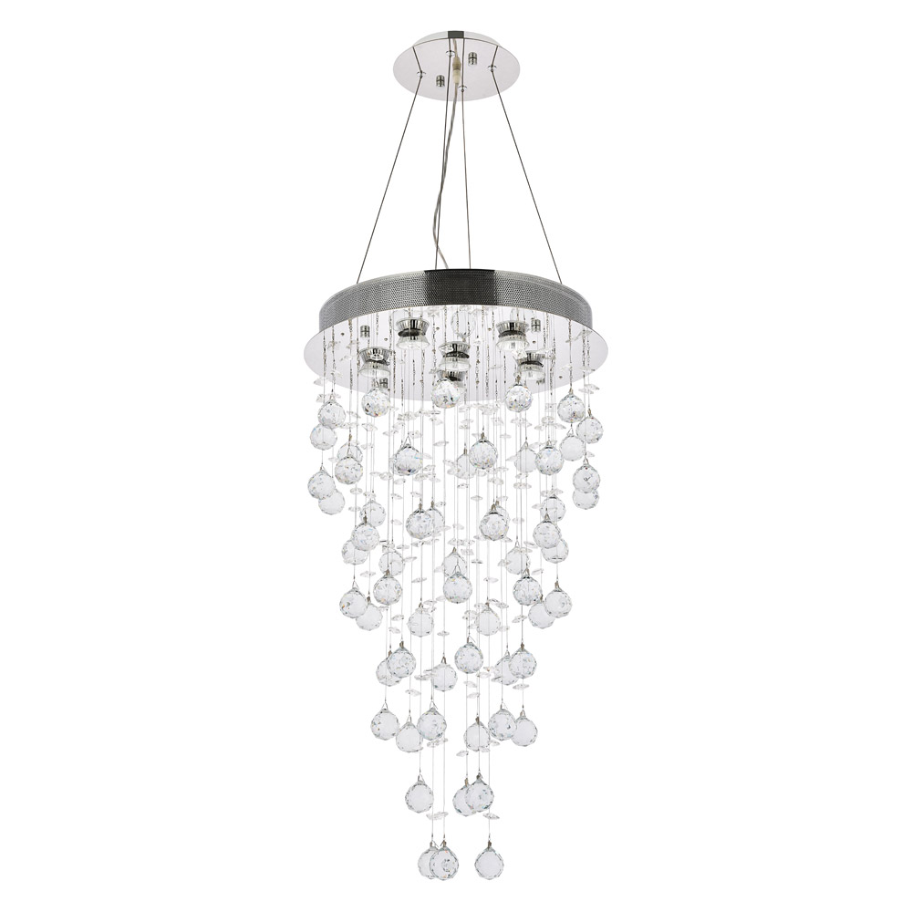 Elegant Pendant Light - Chrome, L 18" (V2006D18C-RC)