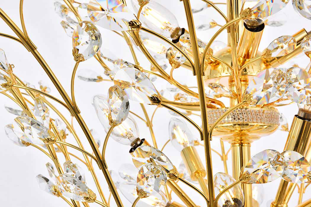 Elegant Chandelier - Gold, L 54" (V2011G54G-RC)