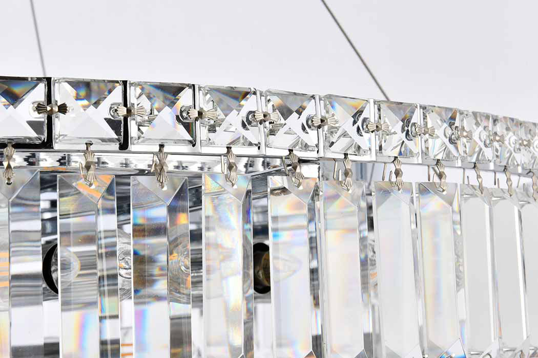 Elegant Chandelier - Chrome/RC, L 32" (V2030D32C-RC)