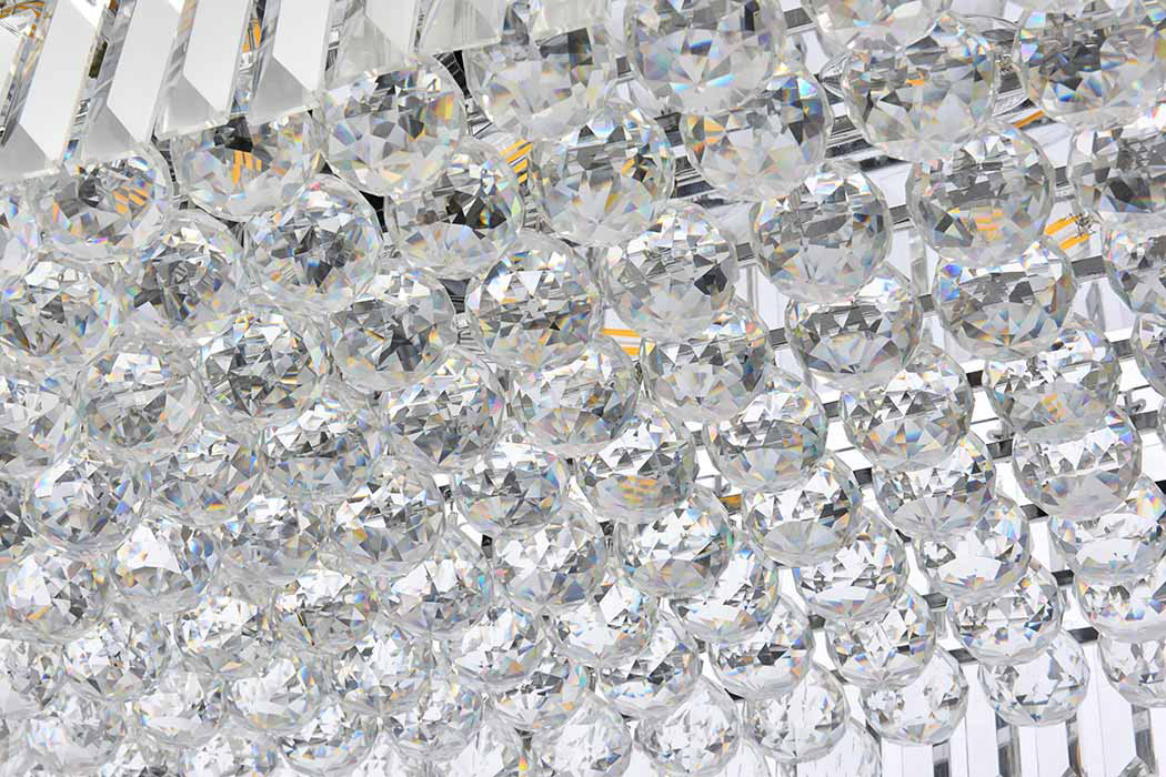 Elegant Chandelier - Chrome, L 16" (V2034D32C-RC)