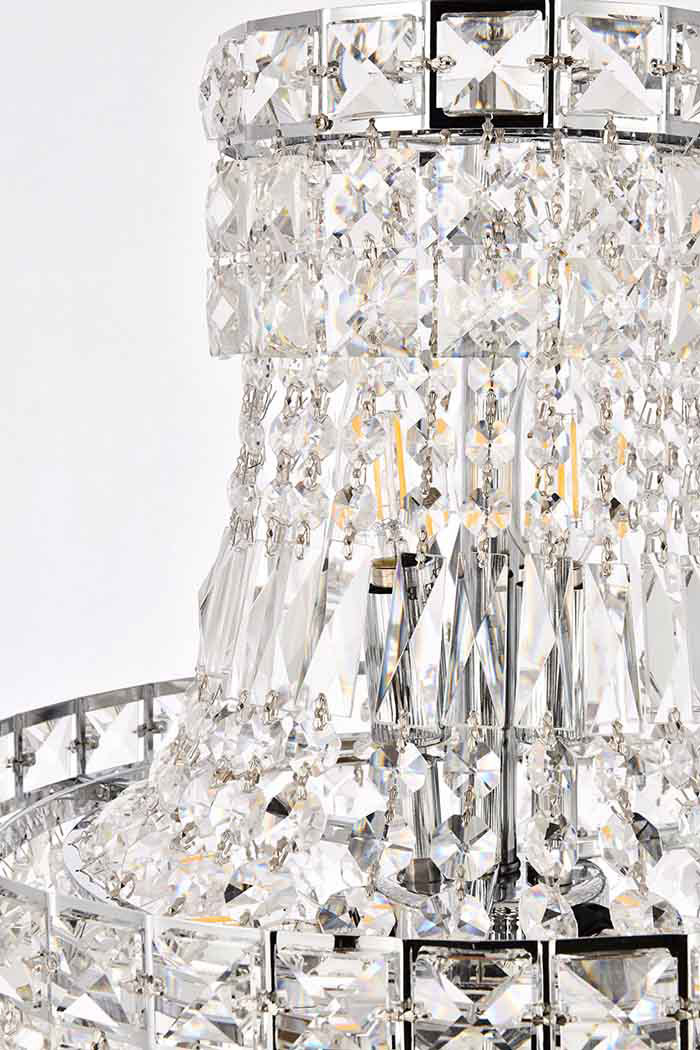 Elegant Pendant Light - Chrome, L 14" (V2528D14C-RC)