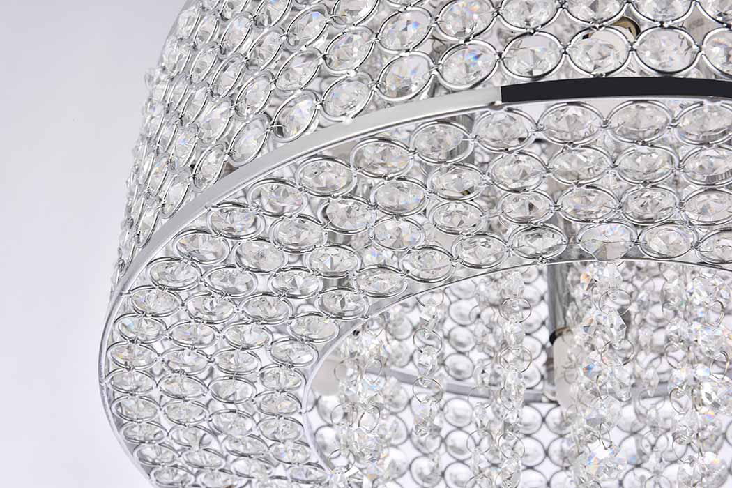 Elegant Pendant Light - Chrome, L 16" (V2914D16C-RC)