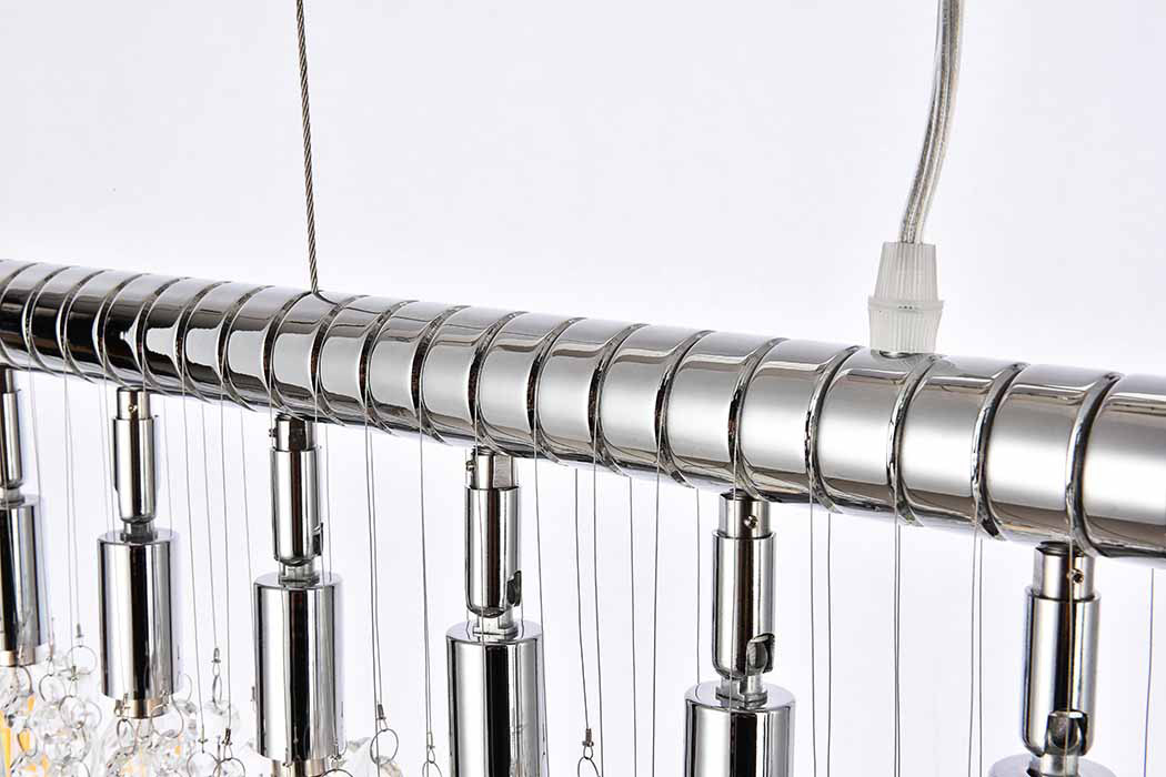Elegant Chandelier - Chrome, L 40" (V3100D40C-RC)