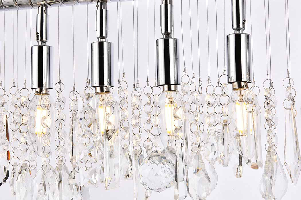 Elegant Chandelier - Chrome, L 40" (V3100D40C-RC)