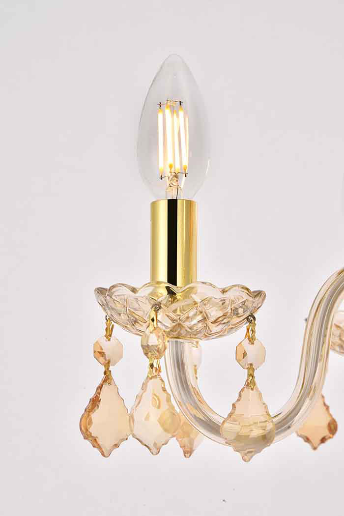 Elegant Pendant Light - Golden Shadow (V7804D15GS-GS-RC)