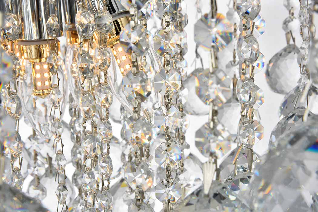 Elegant Pendant Light - Chrome, L 22" (V8002D22C-RC)