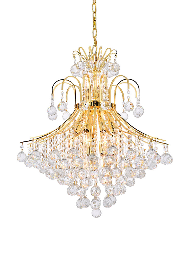 Elegant Pendant Light - Gold, L 25" (V8003D25G-RC)