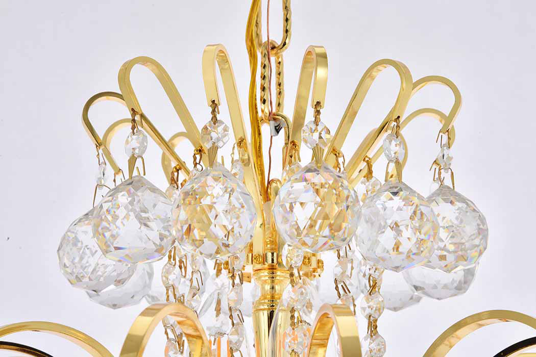 Elegant Pendant Light - Gold, L 25" (V8003D25G-RC)