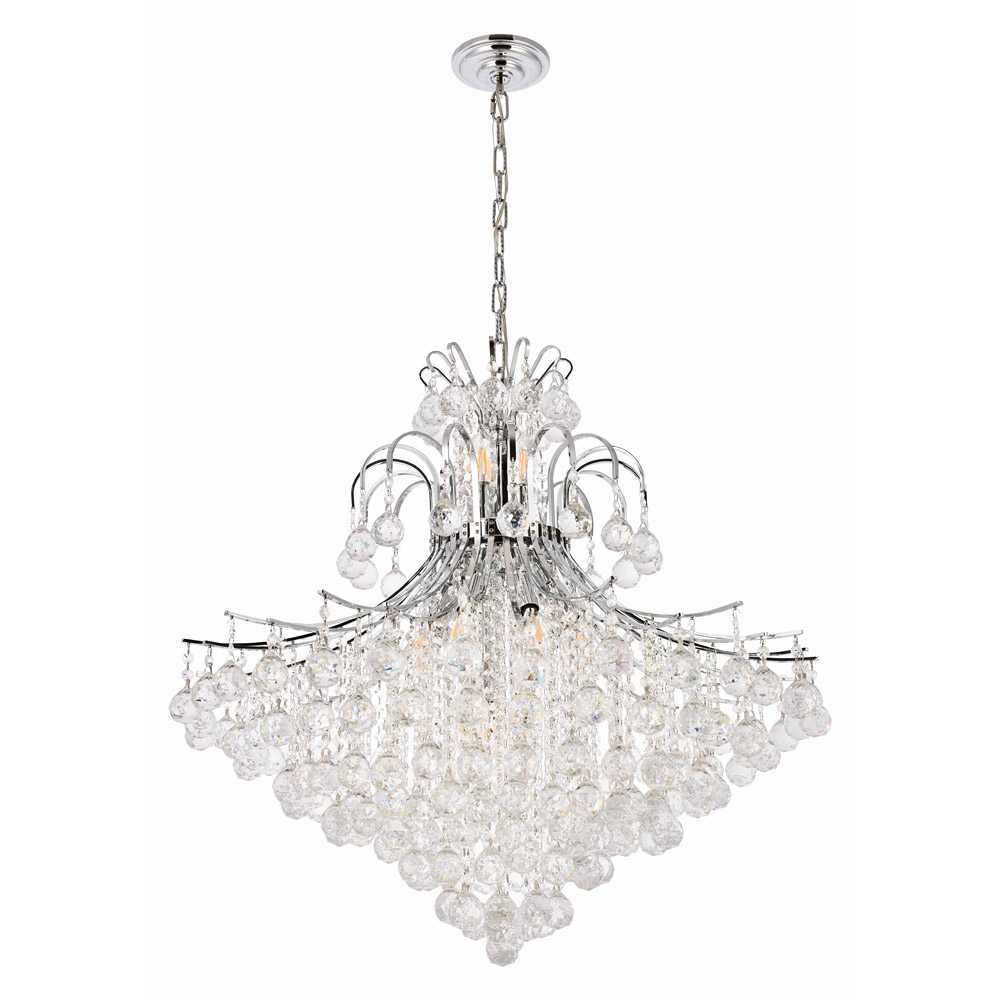 Elegant Pendant Light - Chrome, L 31" (V8005G31C-RC)