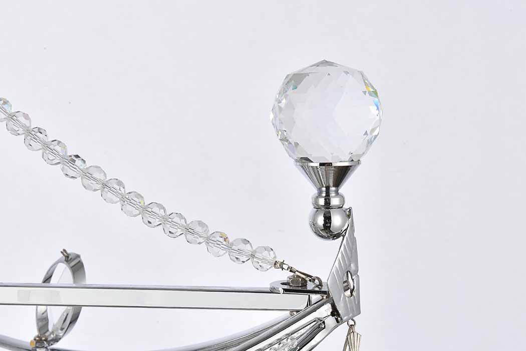 Elegant Chandelier - Chrome, L 14" (V9800D24C-RC)