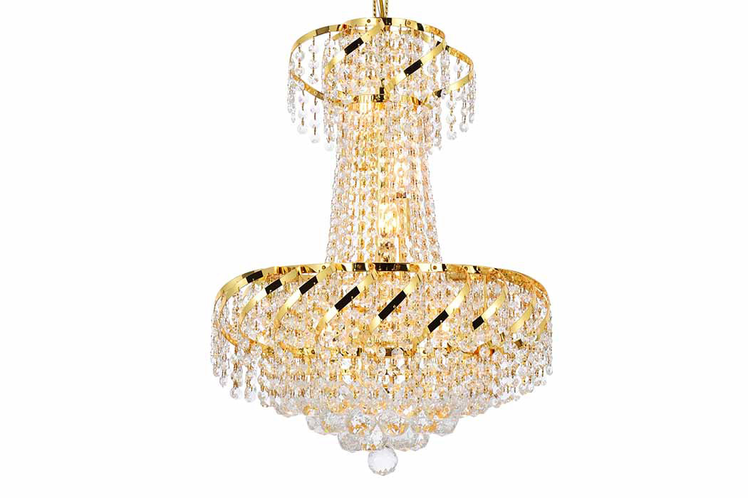 Elegant Pendant Light - Gold (VECA1D18G-RC)