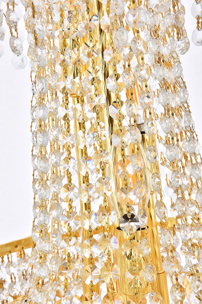 Elegant Pendant Light - Gold (VECA1D18G-RC)