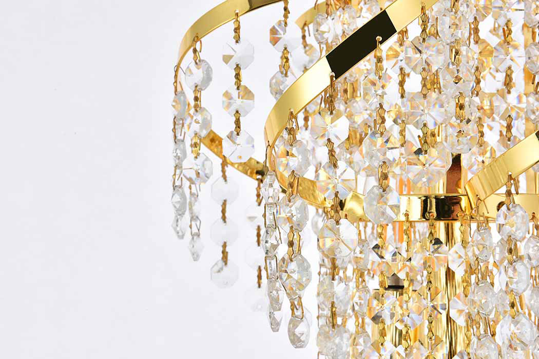 Elegant Pendant Light - Gold (VECA1D18G-RC)