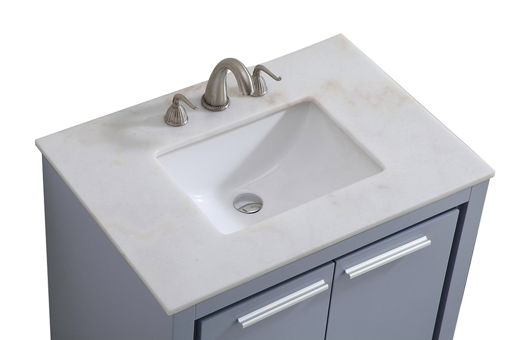 Elegant - 30" Single Bathroom Vanity Set (VF-1028)