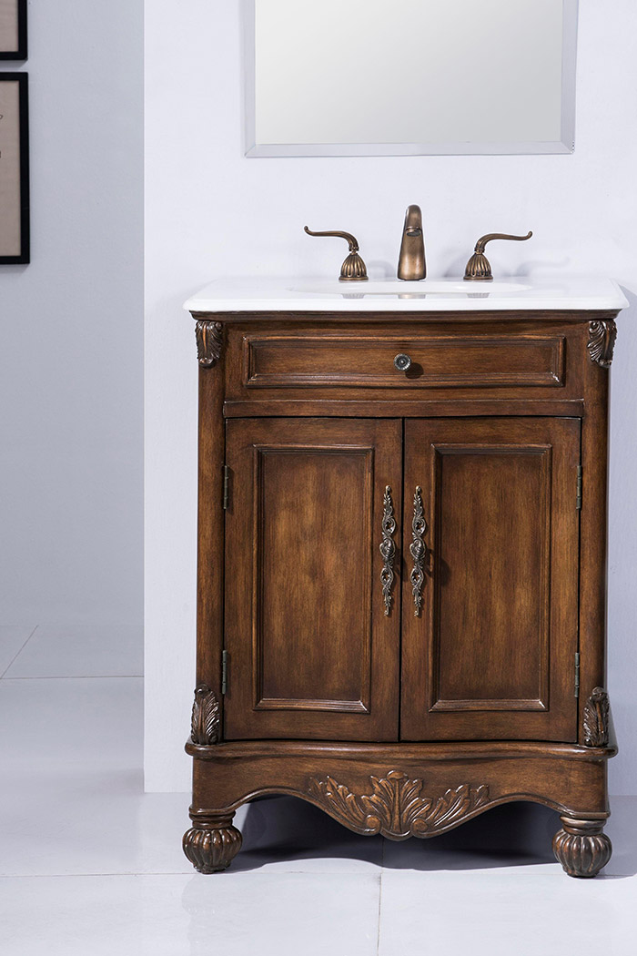 Elegant - 27" Single Bathroom Vanity Set (VF-1033)