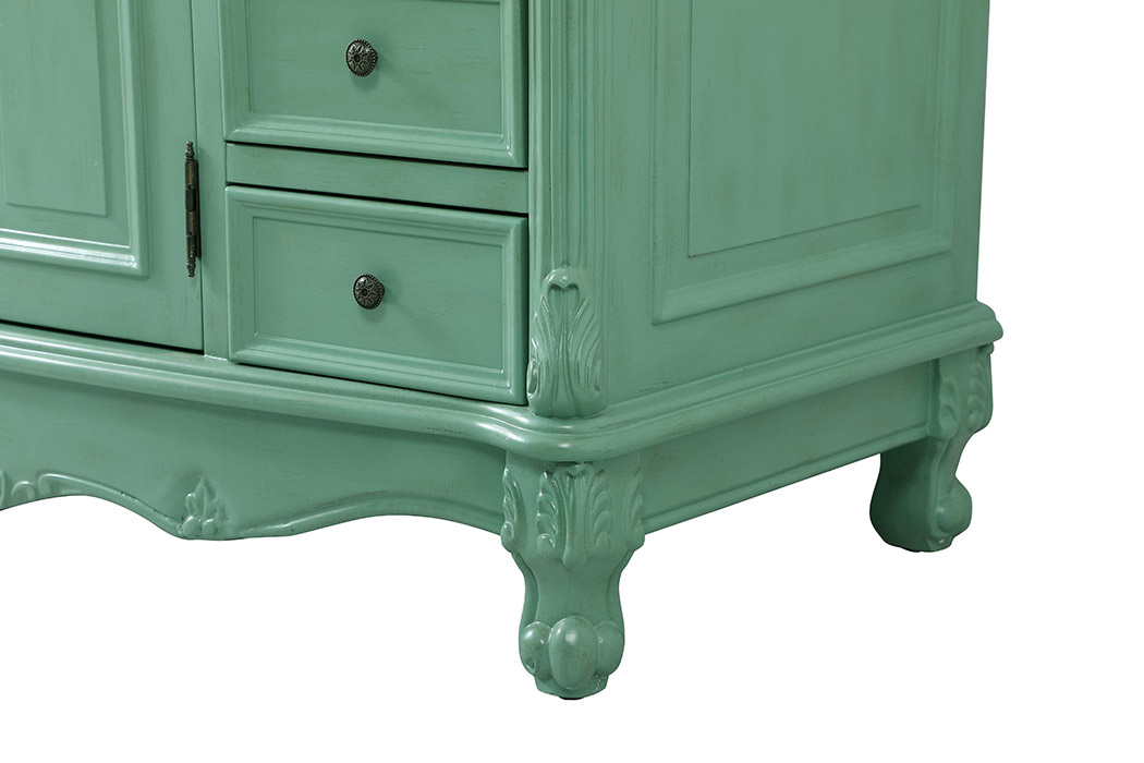 Elegant 48" Single Bathroom Vanity Set - Vintage Mint (VF-1039VM)