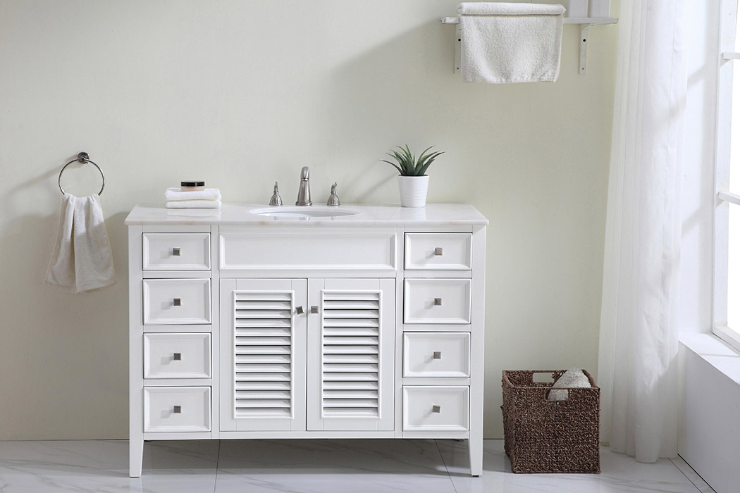 Elegant - Cape Cod 48" Wide Single Bathroom Vanity Set (VF-1041)