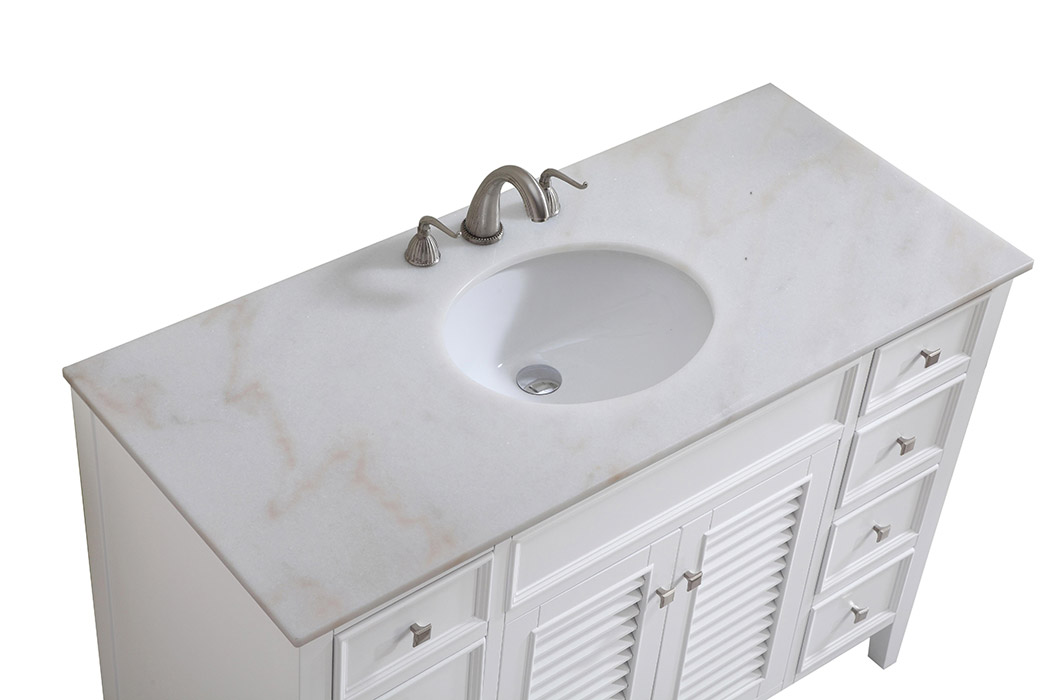 Elegant - Cape Cod 48" Wide Single Bathroom Vanity Set (VF-1041)