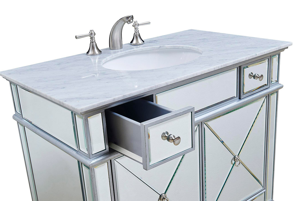 Elegant - Camille 36" Wide Vanity Set (VF-1101SM)