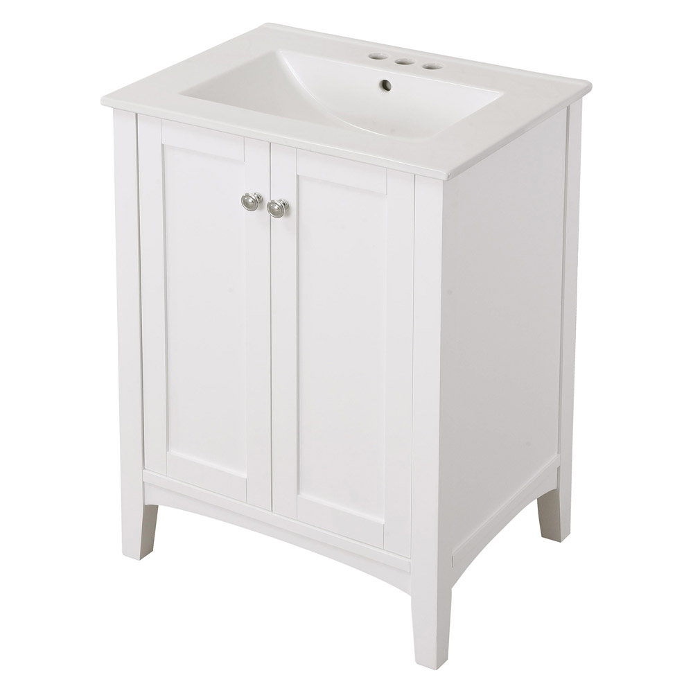 Elegant - Mod Free Standing Single Bathroom Vanity Set