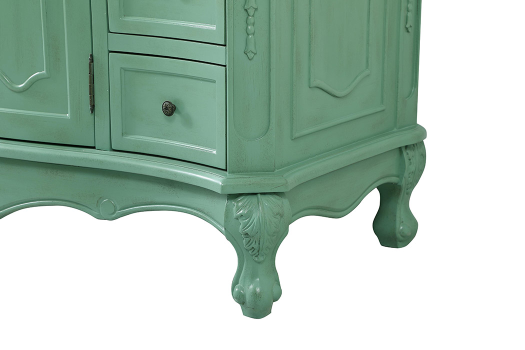 Elegant Danville Wide Vanity Set - Vintage Mint, L 48" (VF10148VM)