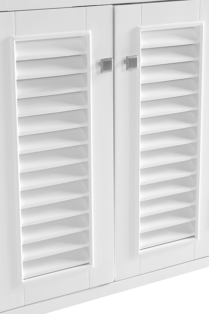 Elegant Cape Cod 36" Free Standing Single Bathroom Vanity Set - White (VF10436WH)