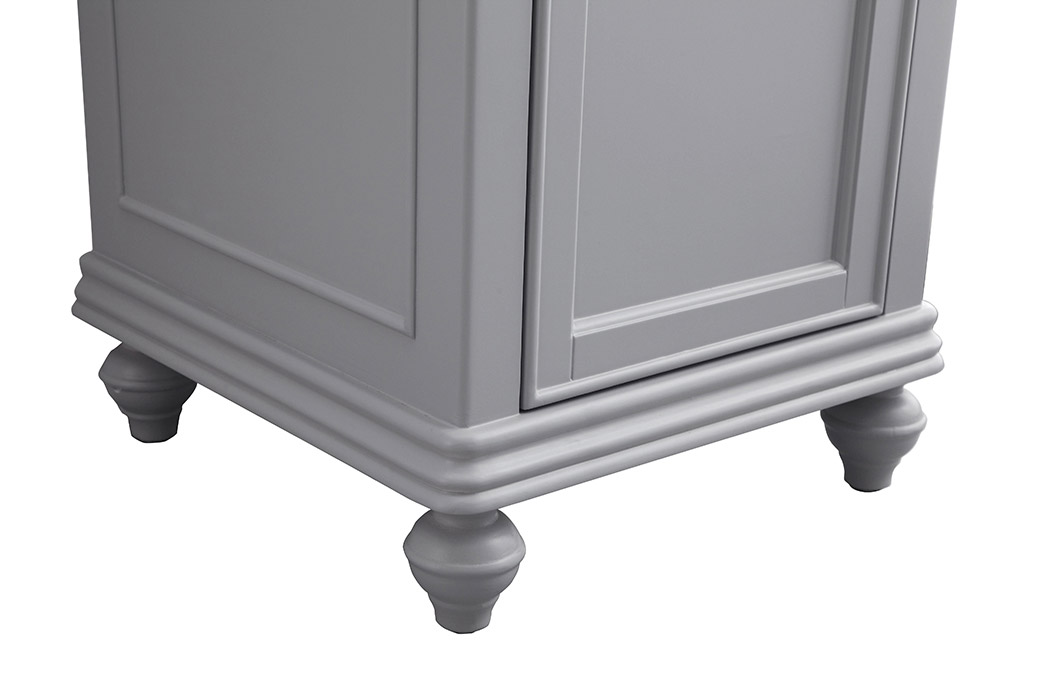 Elegant Otto 19" Single Bathroom Vanity Set - Gray (VF12319GR)
