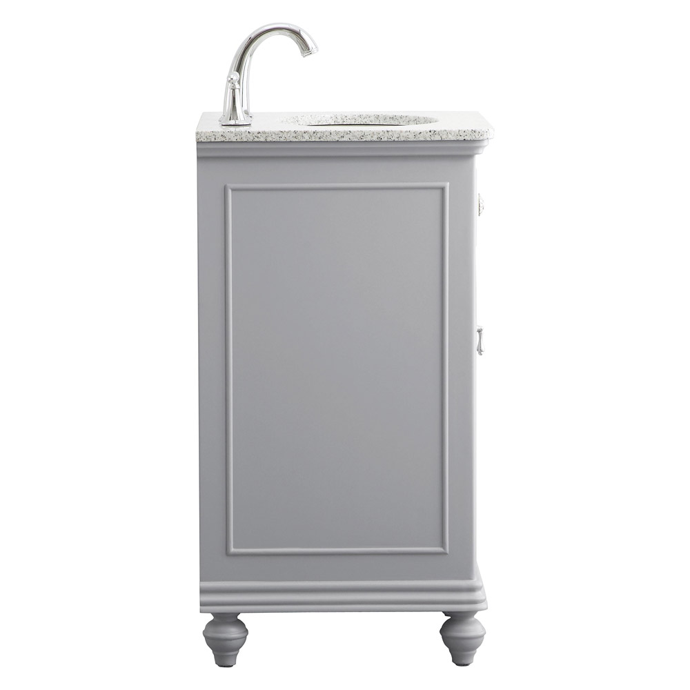 Elegant Otto 19" Single Bathroom Vanity Set - Gray (VF12319GR)